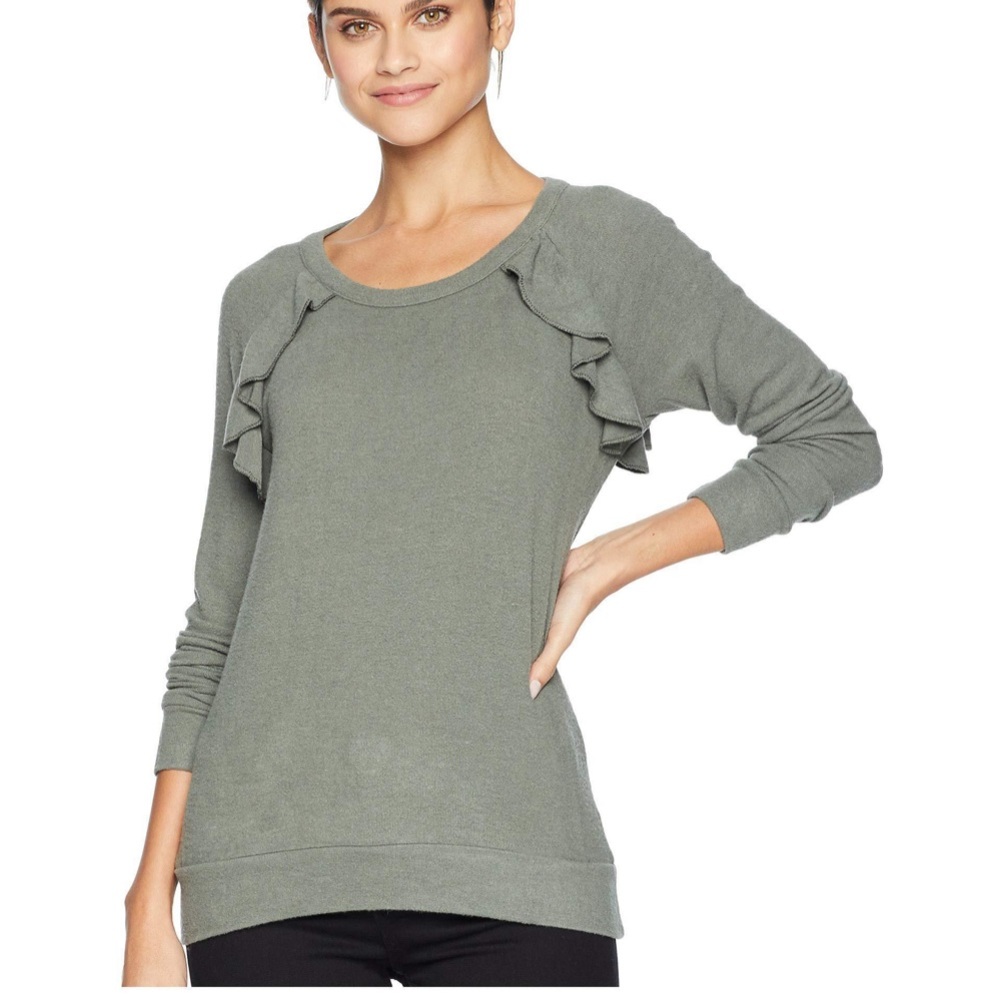 Chaser open back sweater